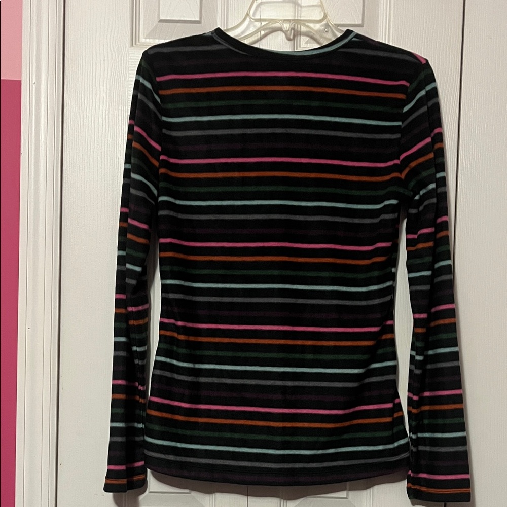 Cuddl Duds Long Sleeve Fleece Top - Picture 2 of 3